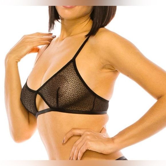 Other - NWT Black Lace Bra/Bralette